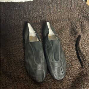 Bloch women’s Dark Leather Slip-Ons